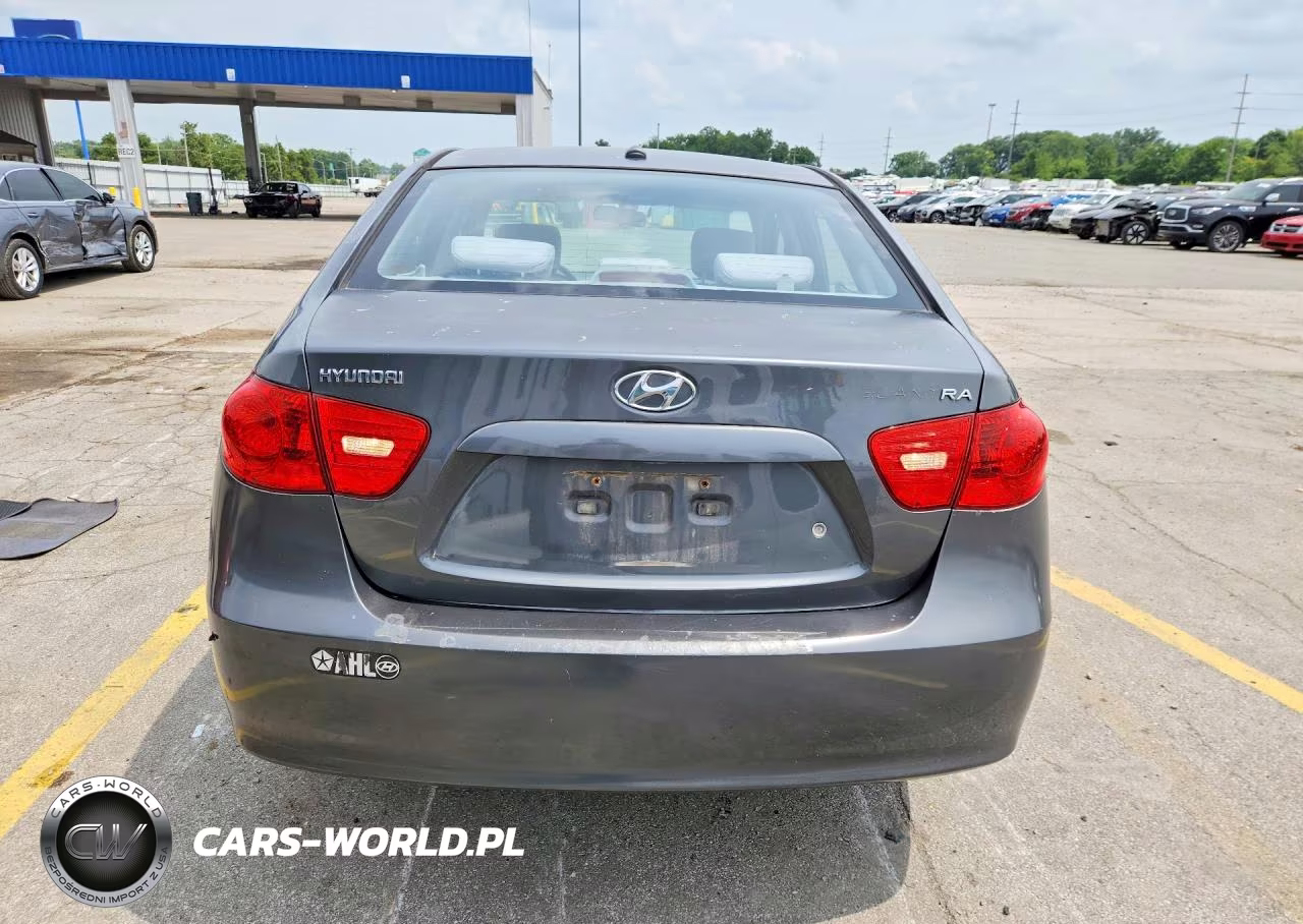 2007 Hyundai Elantra Gls VIN:KMHDU46DX7U225936 - 6