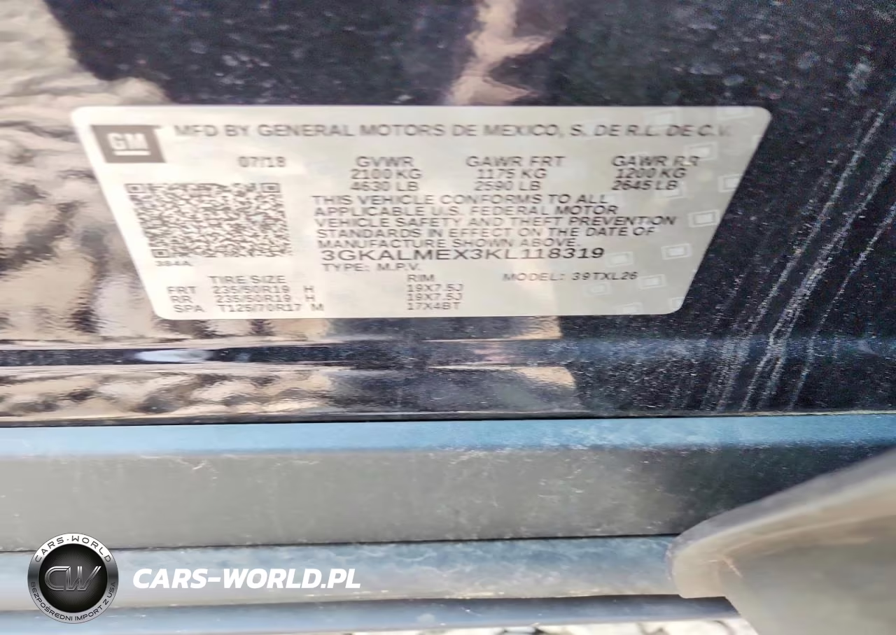 2019 GMC Terrain Sle VIN:3GKALMEX3KL118319 - 13