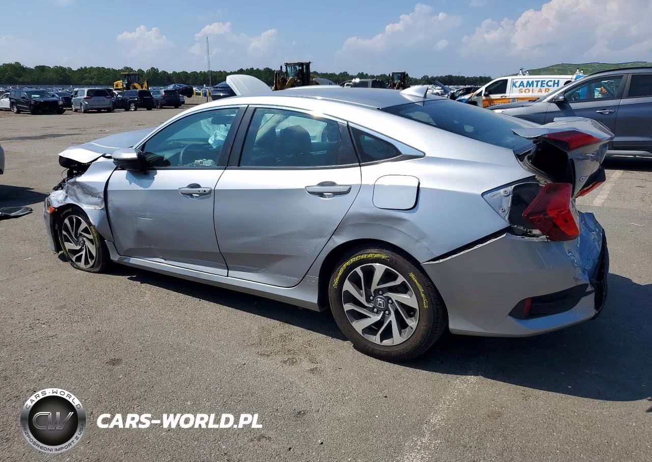 2018 Honda Civic Ex VIN:2HGFC2F75JH577865 - 2