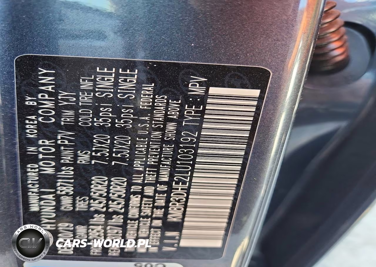 2020 Hyundai Palisade Sel VIN:KM8R3DHE2LU103192 - 13