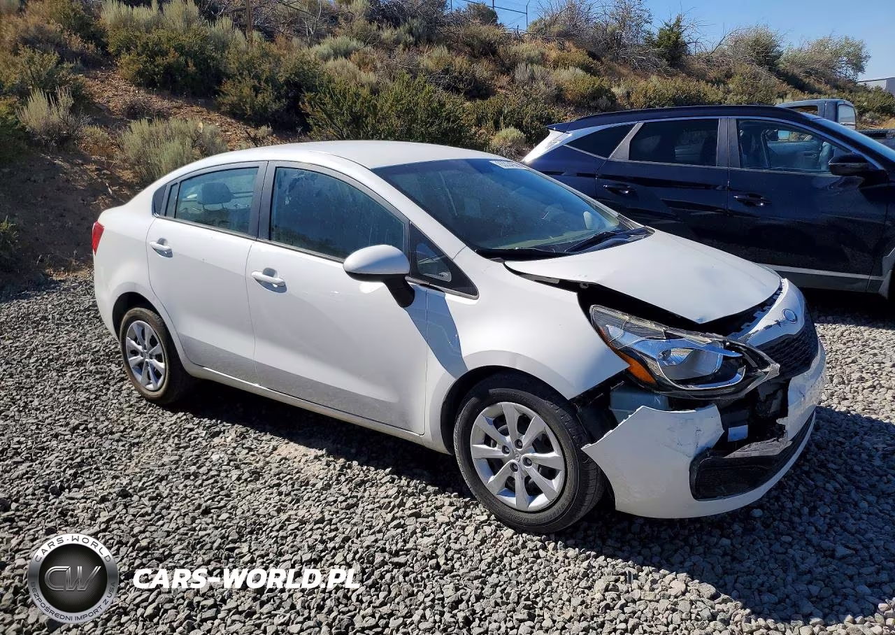2013 Kia Rio Lx VIN:KNADM4A35D6147923 - 4