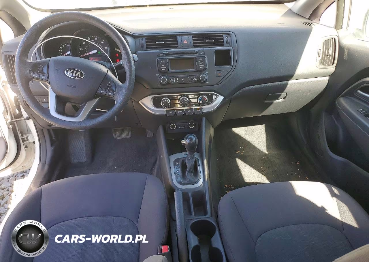 2013 Kia Rio Lx VIN:KNADM4A35D6147923 - 8