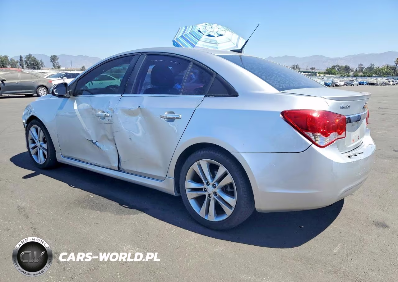 2013 Chevrolet Cruze Ltz VIN:1G1PG5SB9D7102828 - 2