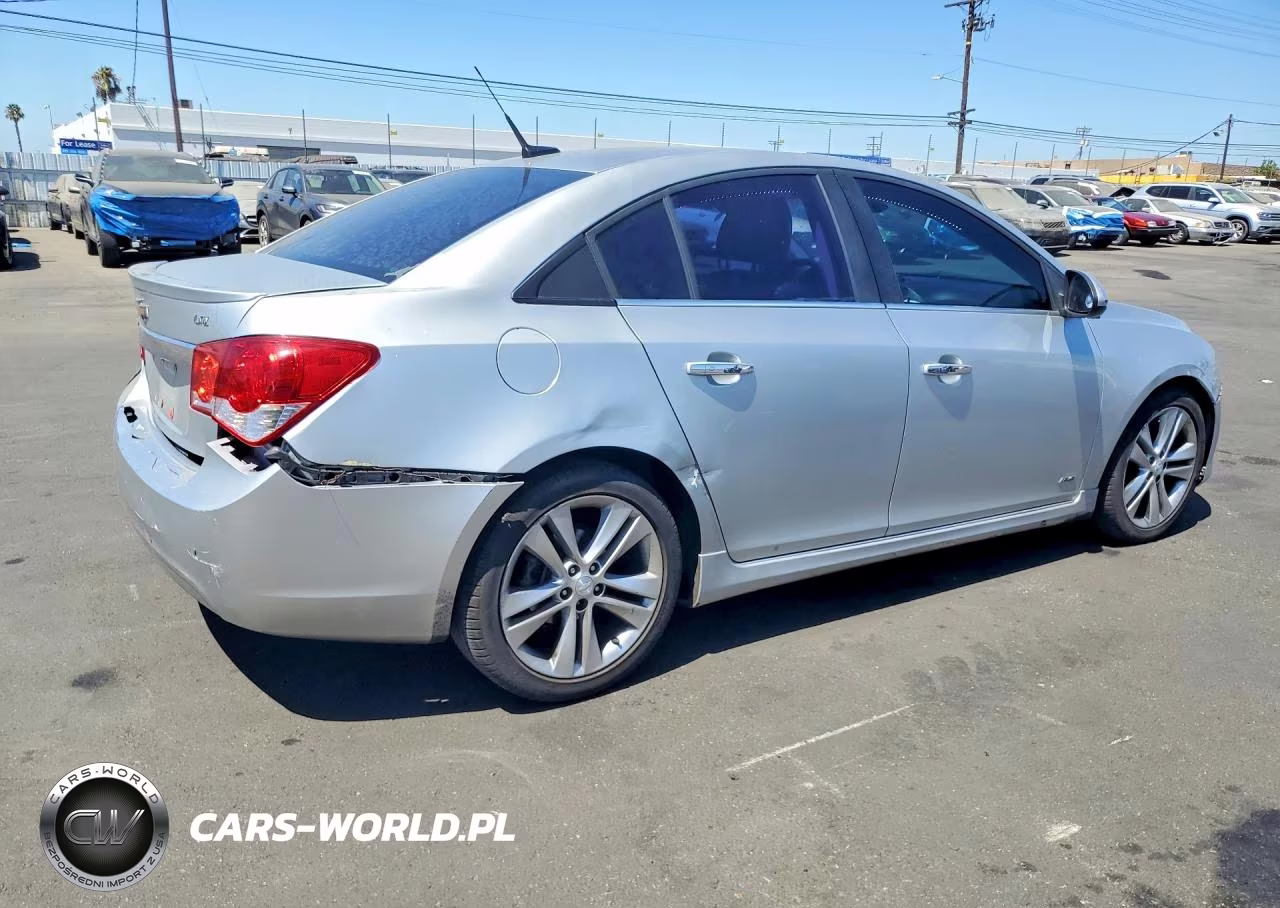 2013 Chevrolet Cruze Ltz VIN:1G1PG5SB9D7102828 - 3
