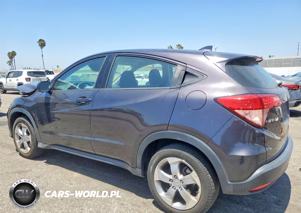 2018 Honda Hr-V Lx VIN:3CZRU5H35JM710642 - 2