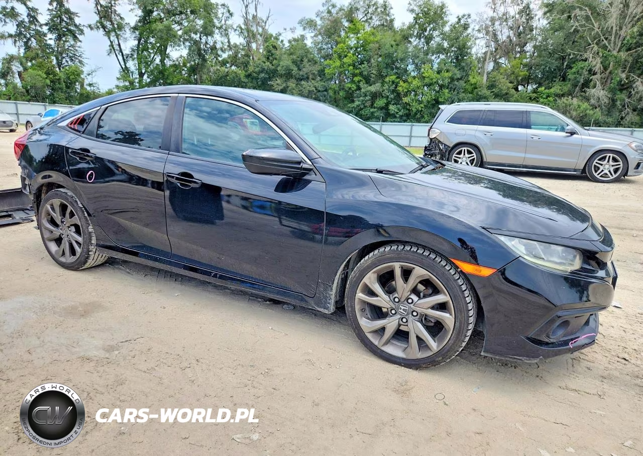 2019 Honda Civic Sport VIN:2HGFC2F89KH567320 - 4