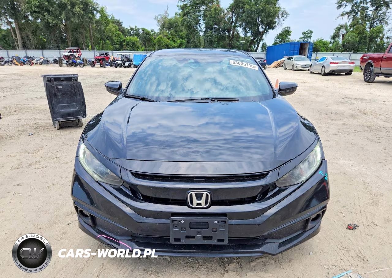 2019 Honda Civic Sport VIN:2HGFC2F89KH567320 - 5