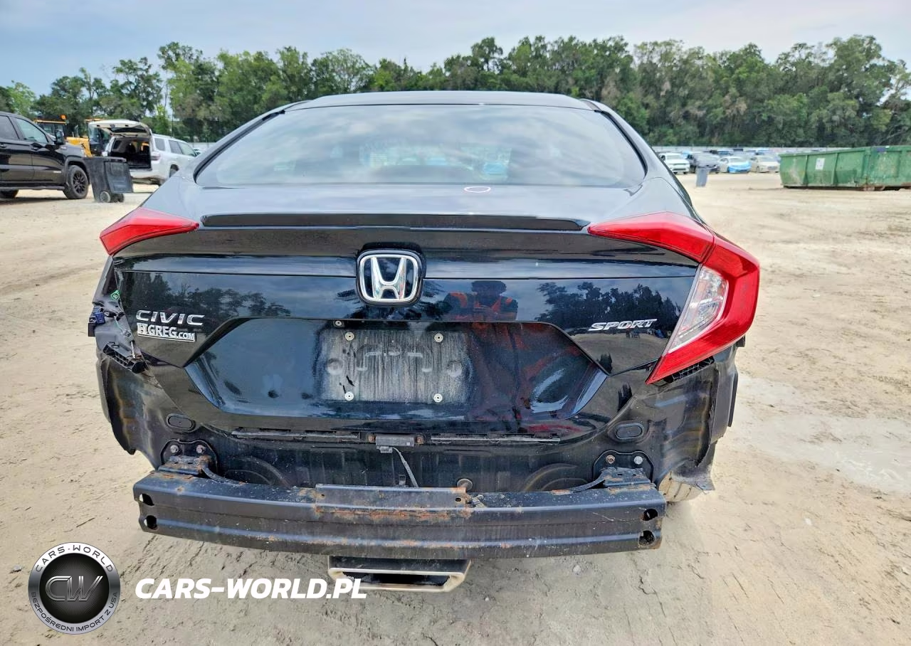 2019 Honda Civic Sport VIN:2HGFC2F89KH567320 - 6