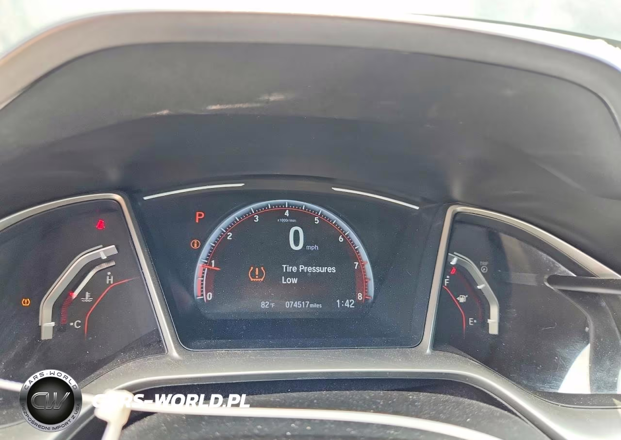 2019 Honda Civic Sport VIN:2HGFC2F89KH567320 - 9