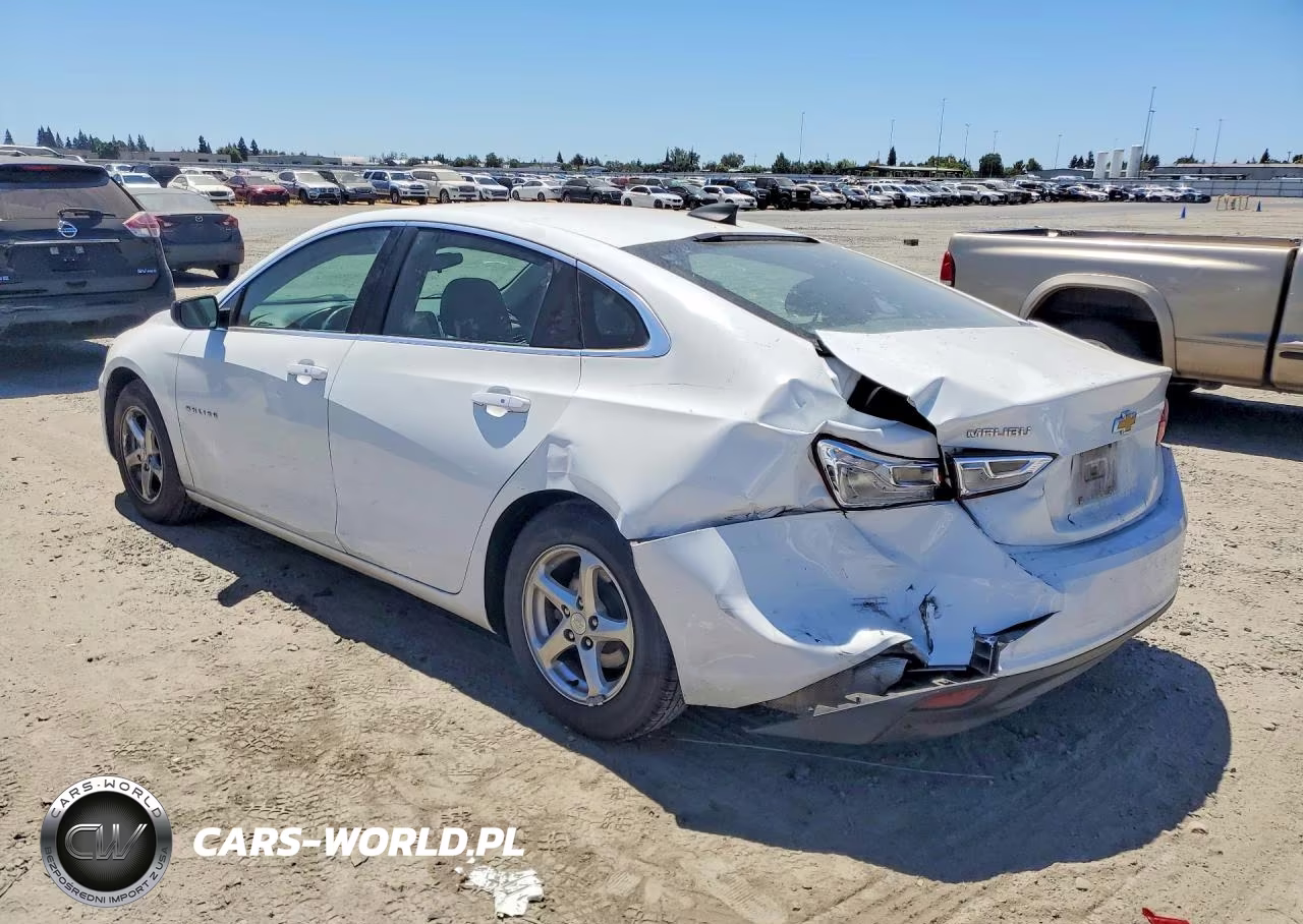 2017 Chevrolet Malibu Ls VIN:1G1ZC5ST1HF247449 - 2