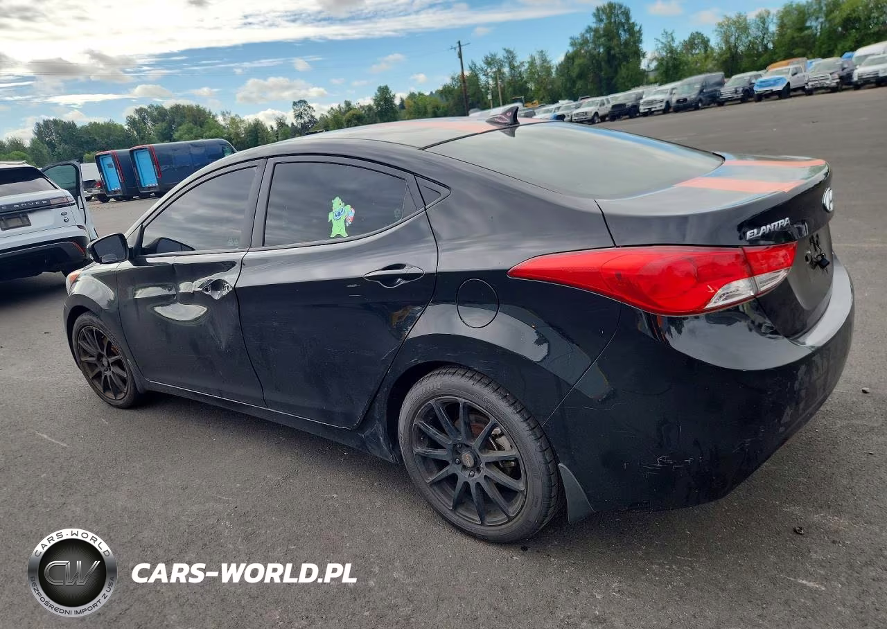 2013 Hyundai Elantra Limited VIN:5NPDH4AE8DH170787 - 2