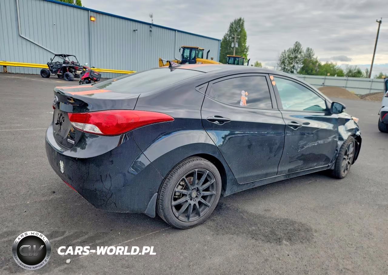 2013 Hyundai Elantra Limited VIN:5NPDH4AE8DH170787 - 3