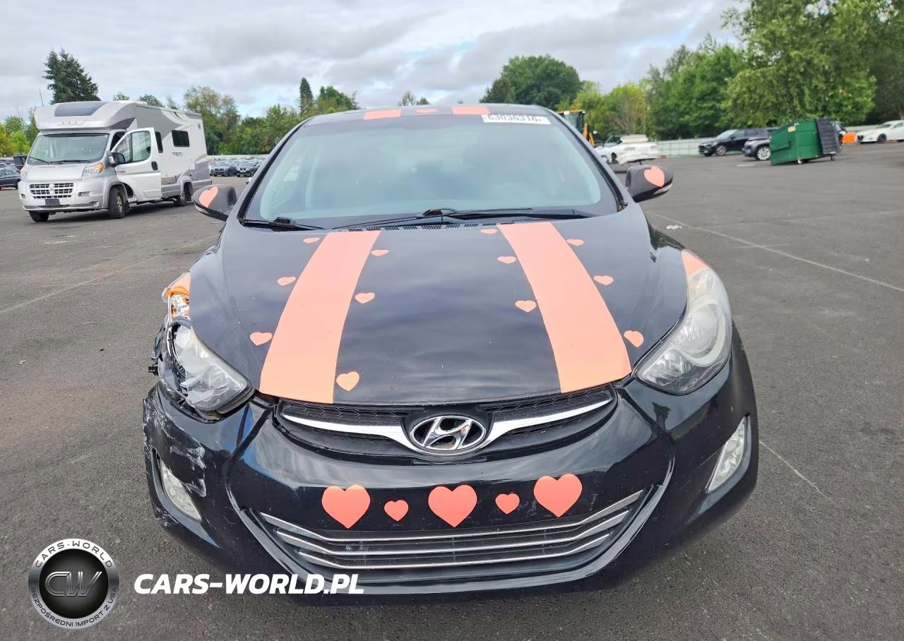 2013 Hyundai Elantra Limited VIN:5NPDH4AE8DH170787 - 5