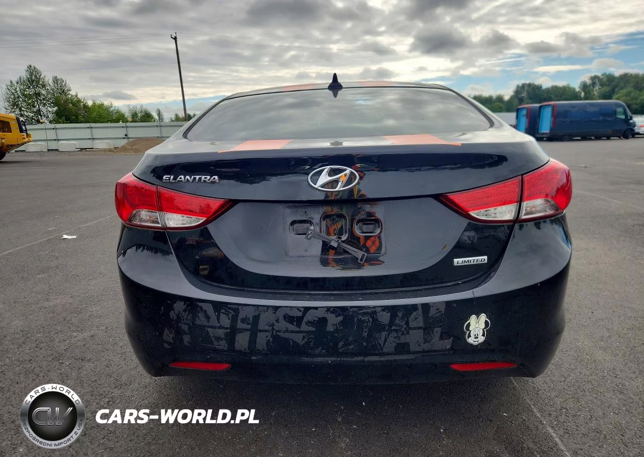 2013 Hyundai Elantra Limited VIN:5NPDH4AE8DH170787 - 6