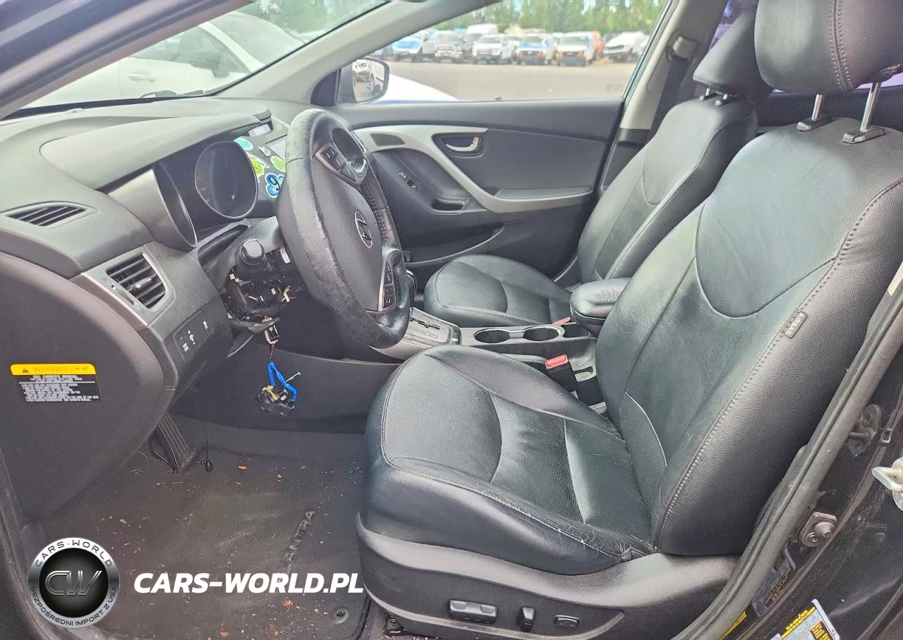 2013 Hyundai Elantra Limited VIN:5NPDH4AE8DH170787 - 7