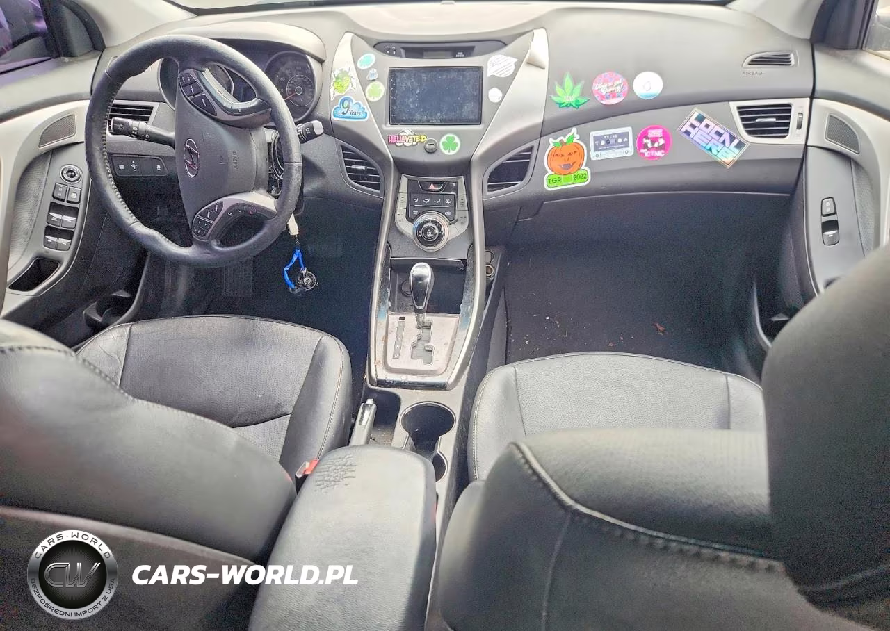 2013 Hyundai Elantra Limited VIN:5NPDH4AE8DH170787 - 8