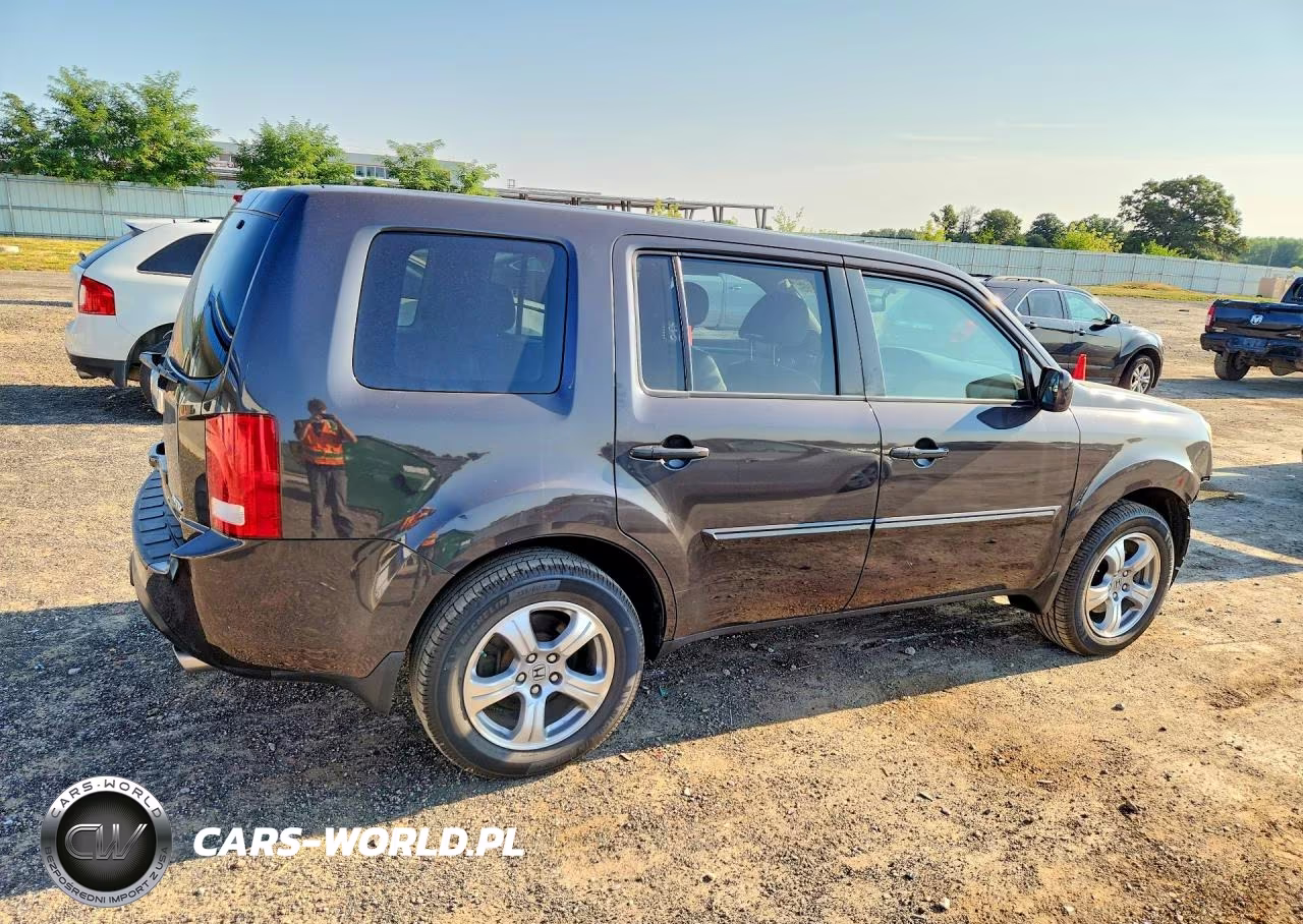 2014 Honda Pilot Exl VIN:5FNYF4H50EB010416 - 3