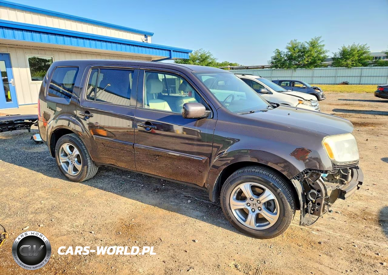 2014 Honda Pilot Exl VIN:5FNYF4H50EB010416 - 4