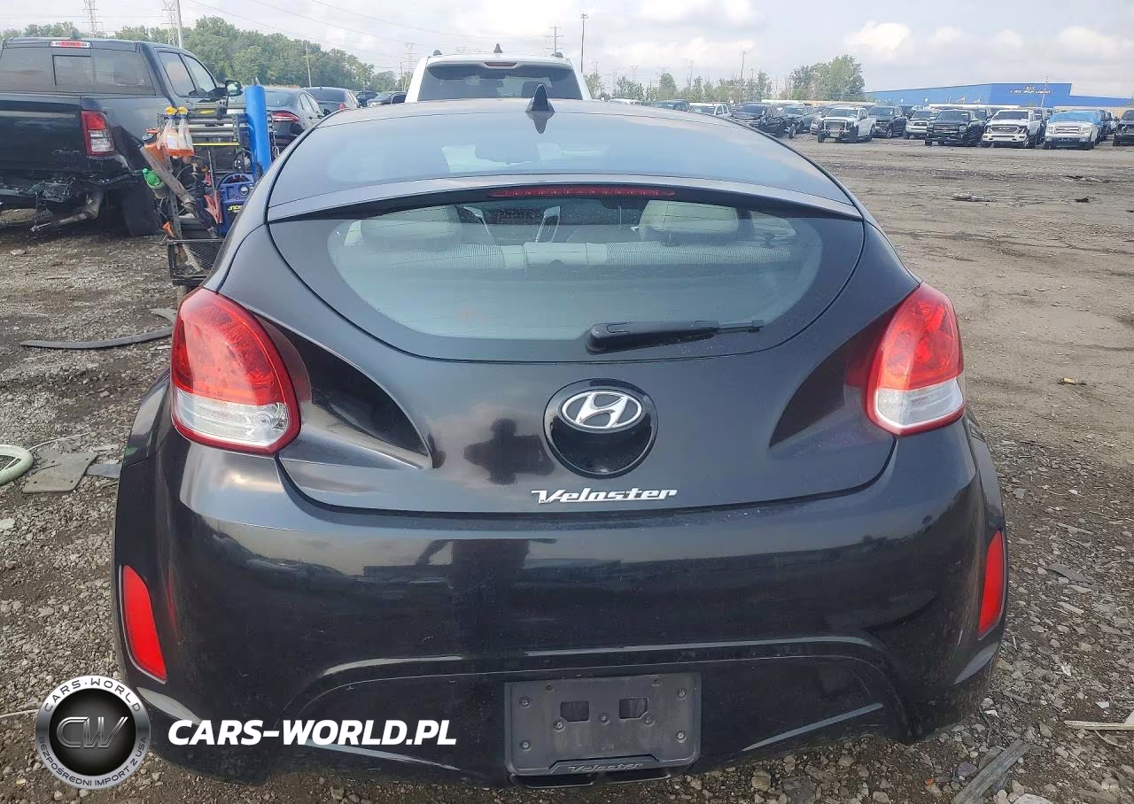 2012 Hyundai Veloster Base VIN:KMHTC6AD6CU055330 - 6