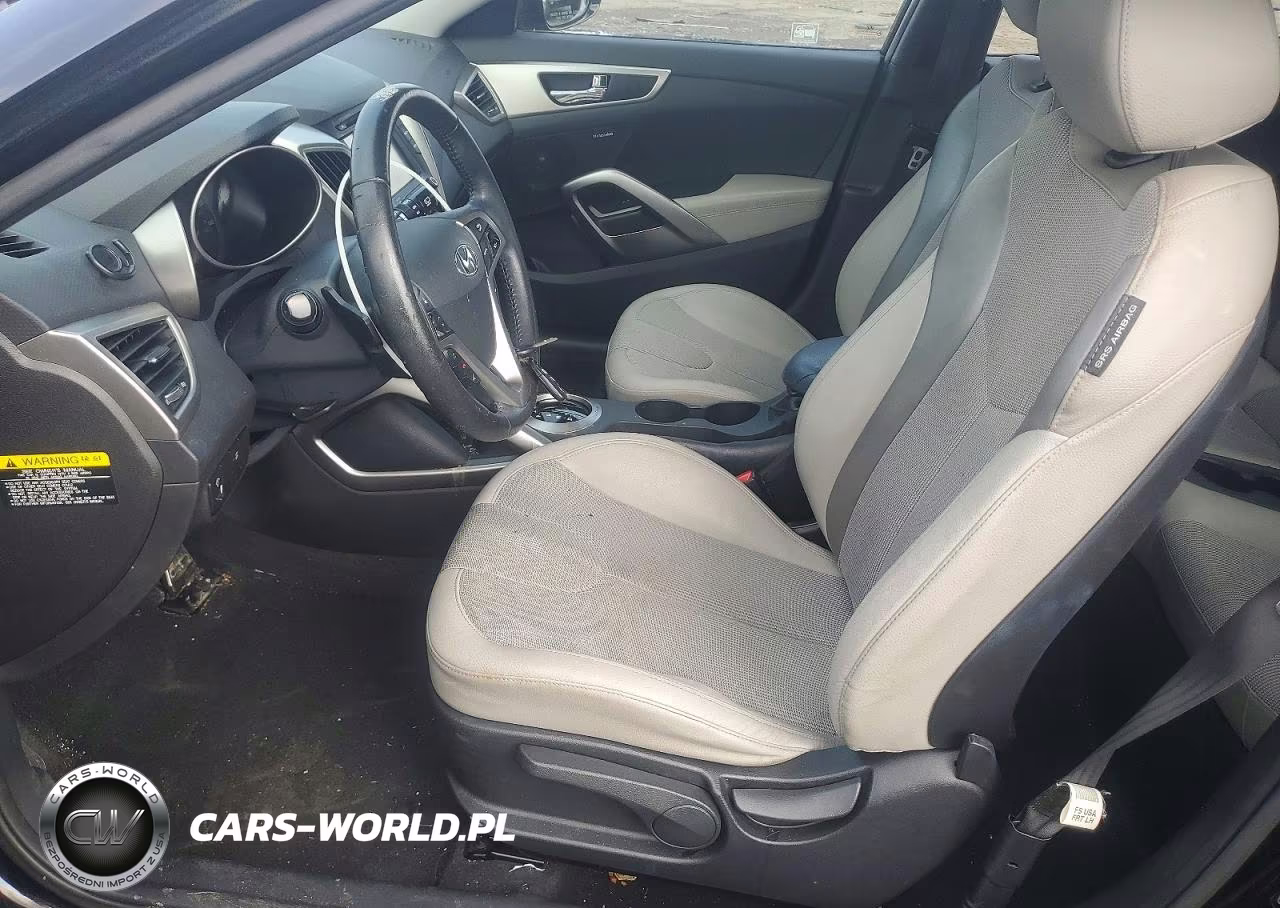 2012 Hyundai Veloster Base VIN:KMHTC6AD6CU055330 - 7
