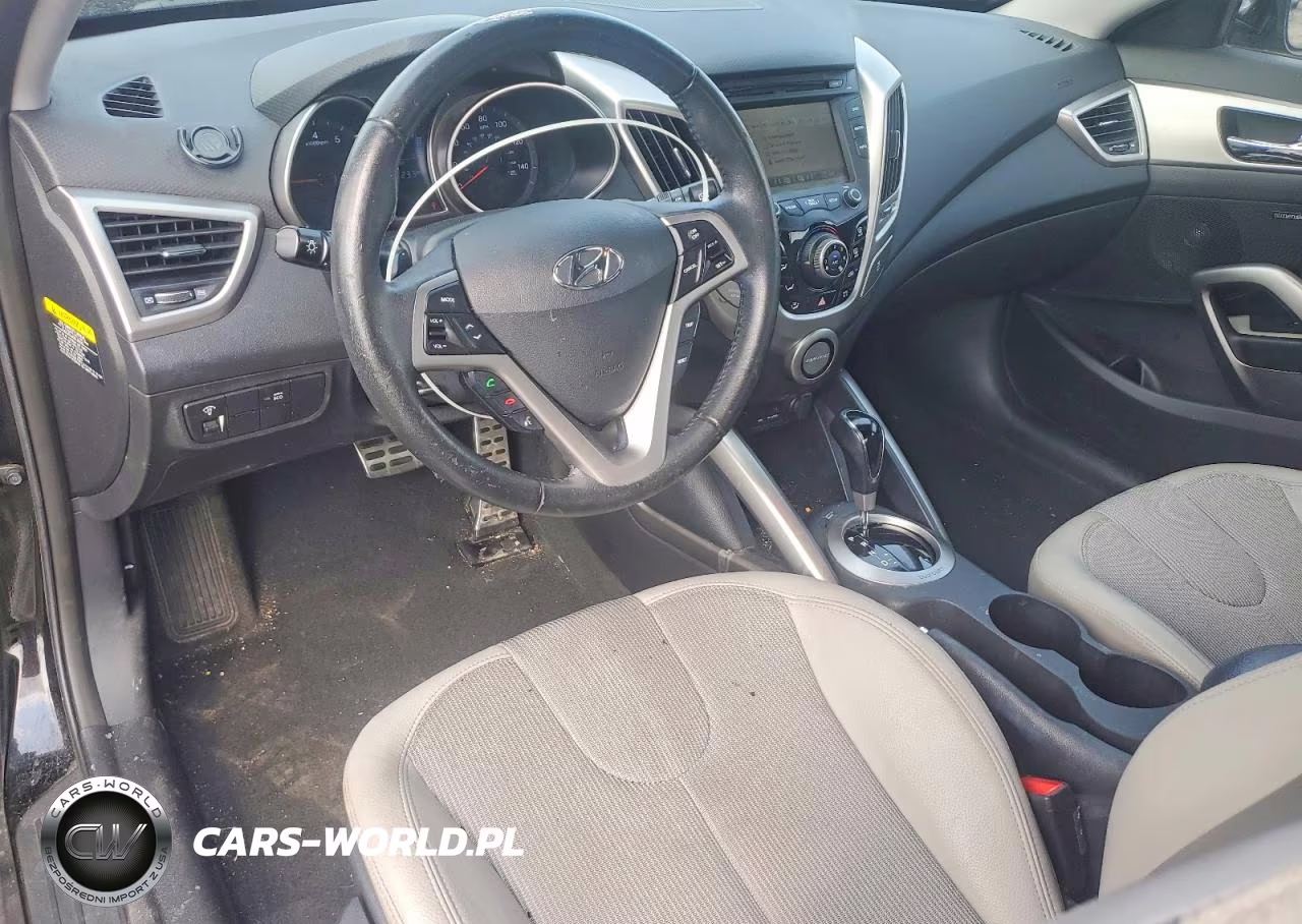 2012 Hyundai Veloster Base VIN:KMHTC6AD6CU055330 - 8