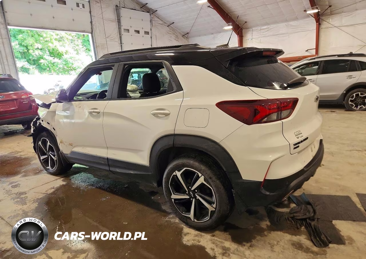 2021 Chevrolet Trailblazer Rs VIN:KL79MUSL7MB162404 - 2