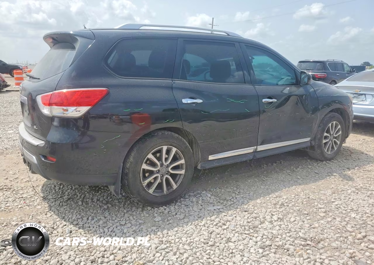 2015 Nissan Pathfinder Sl VIN:5N1AR2MN3FC720150 - 3