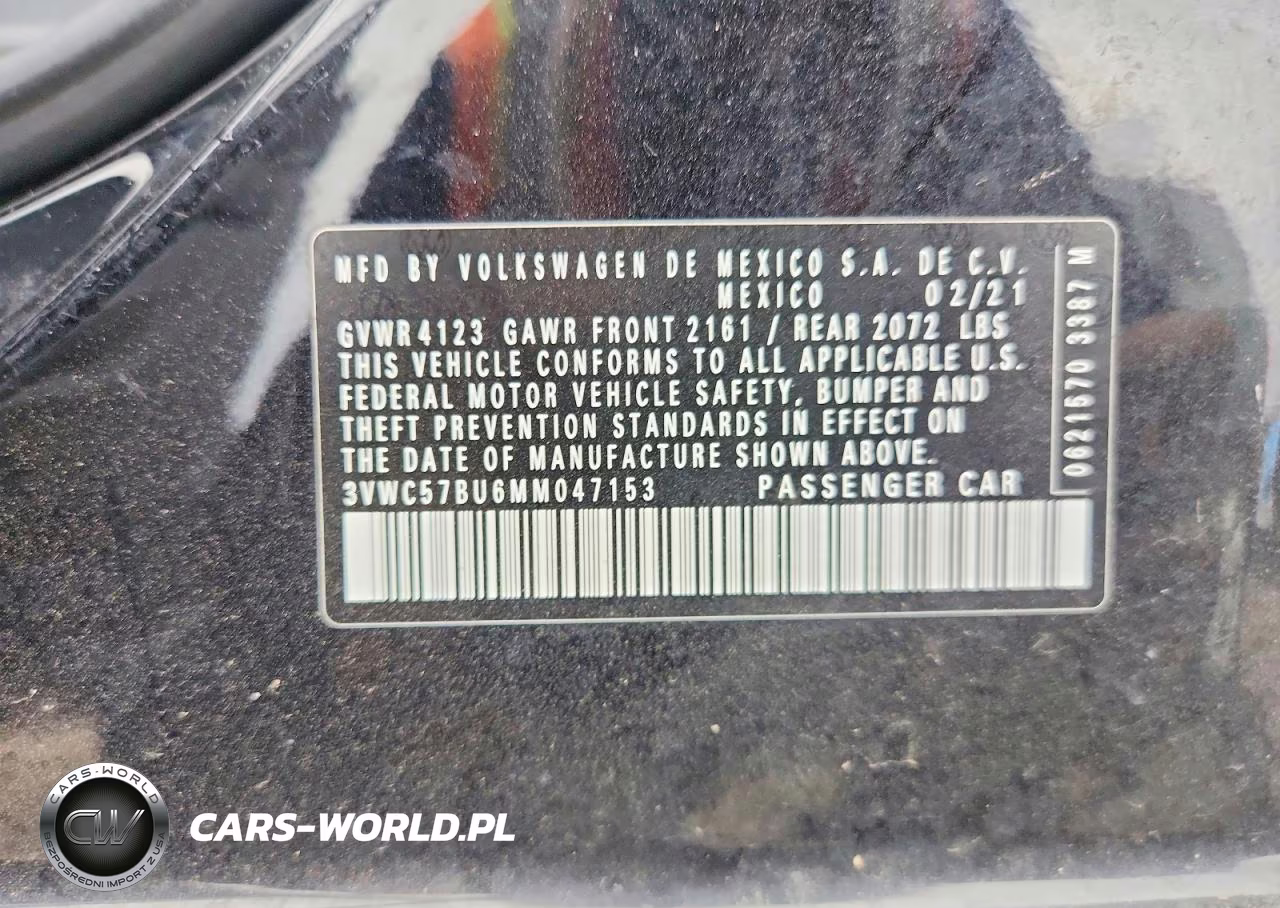 2021 Volkswagen Jetta S VIN:3VWC57BU6MM047153 - 12
