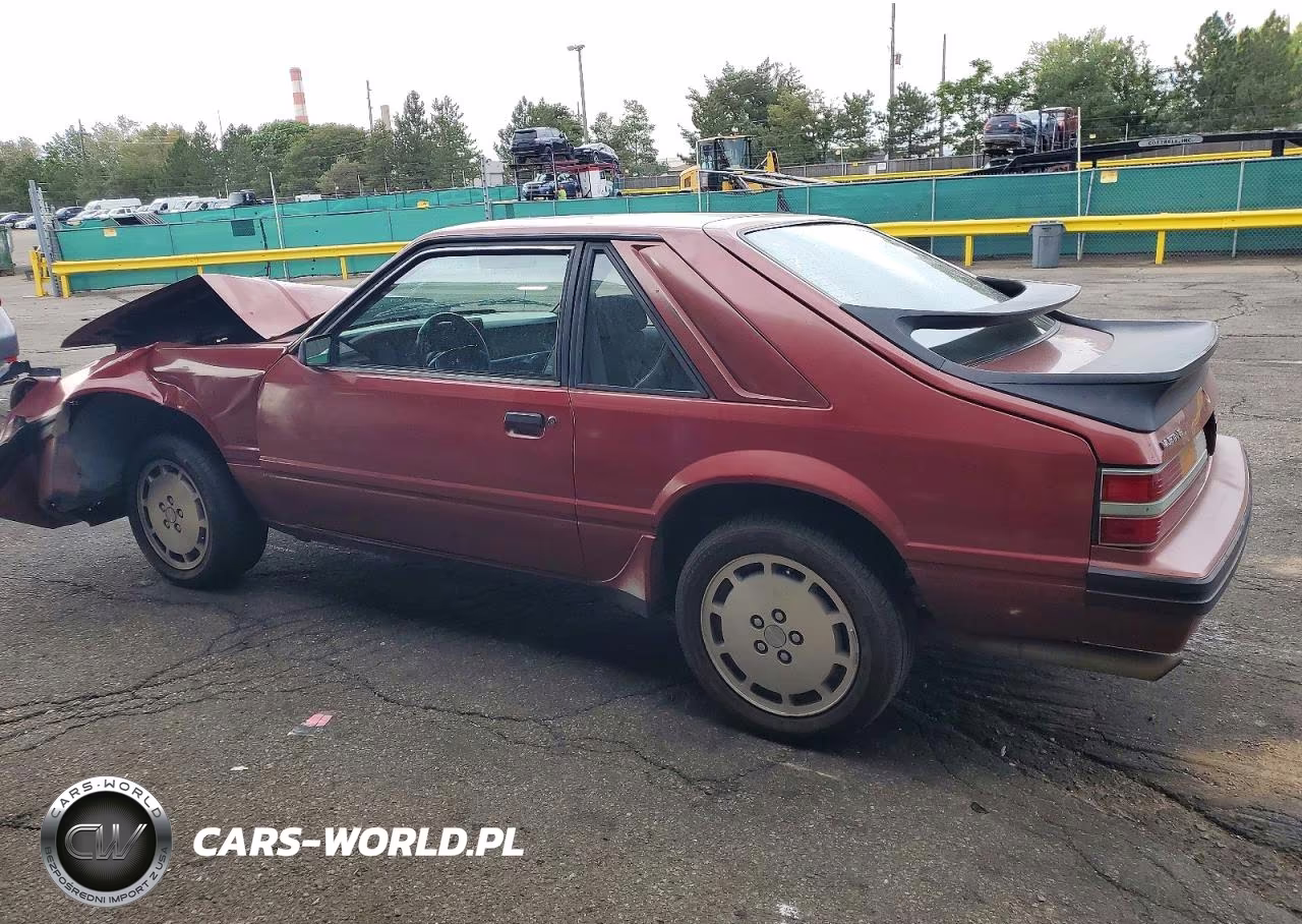 1984 Ford Mustang Svo VIN:1FABP28T1EF144116 - 2