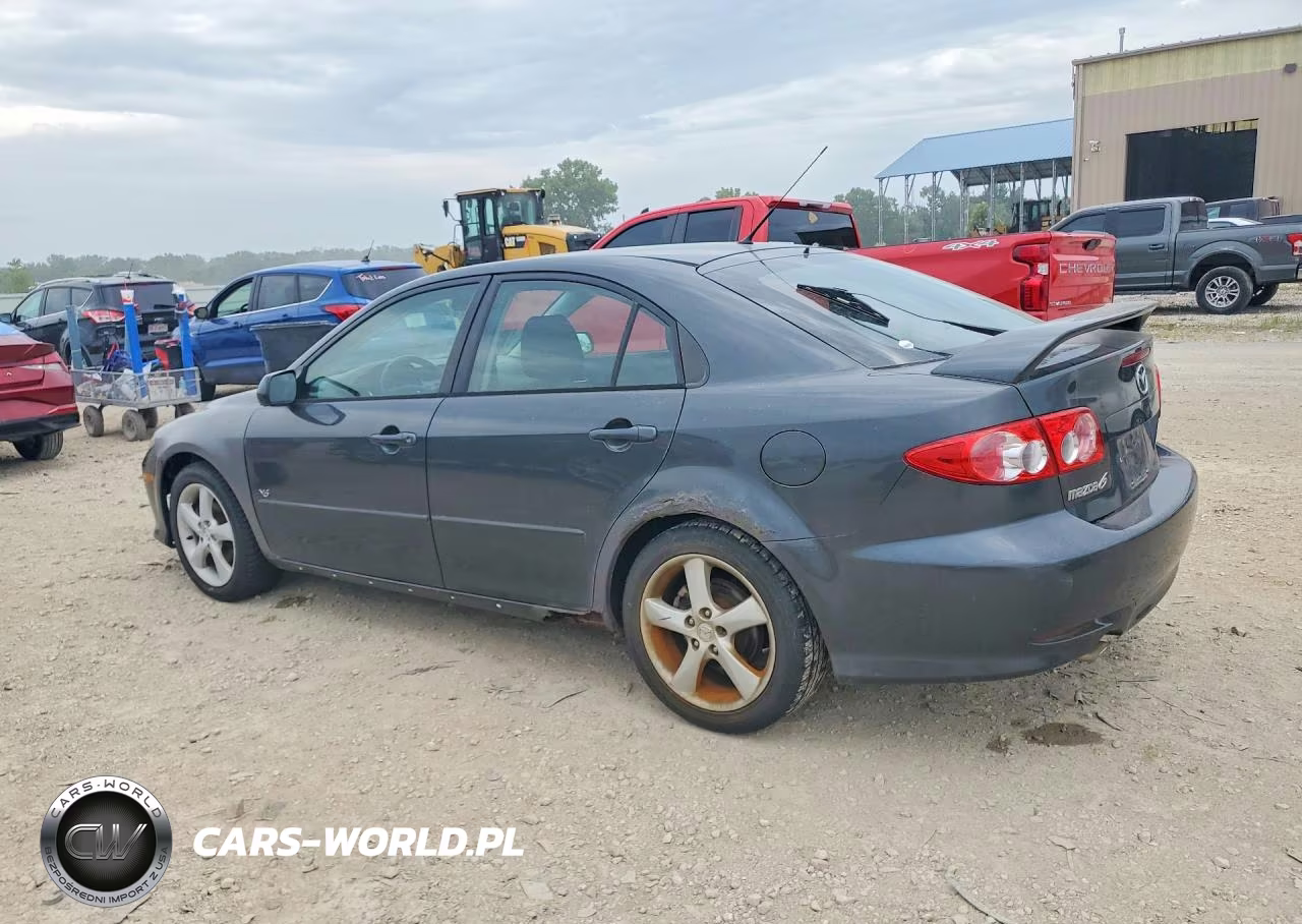 2005 Mazda 6 S VIN:1YVHP84D455M12467 - 2