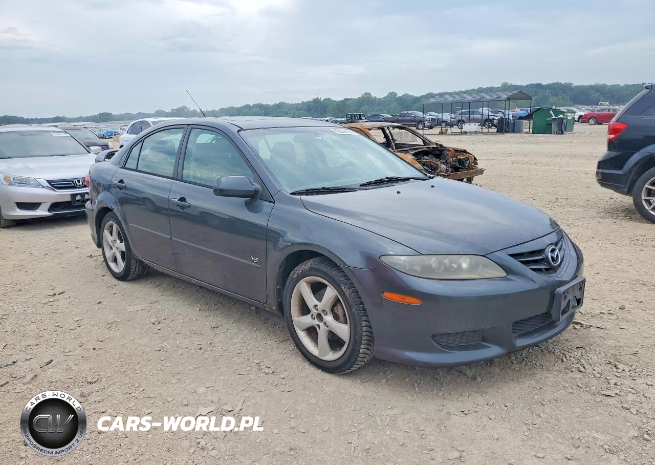 2005 Mazda 6 S VIN:1YVHP84D455M12467 - 4