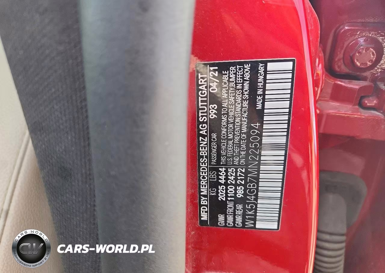 2021 Mercedes-Benz Cla 250 VIN:W1K5J4GB7MN225094 - 13