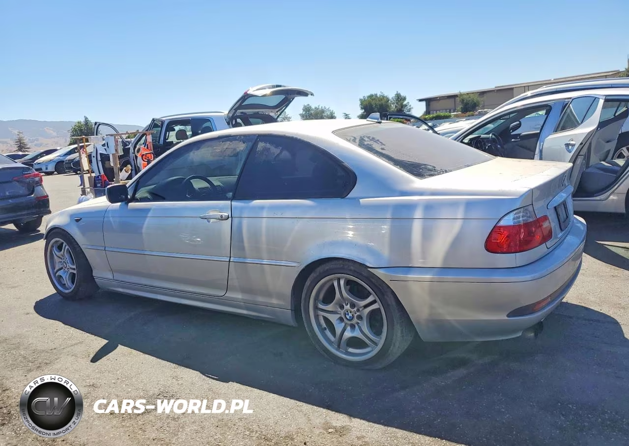 2004 BMW 325 Ci Sulev VIN:WBABV13444JT21468 - 2