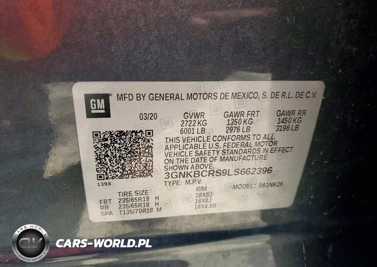 2020 Chevrolet Blazer 2Lt VIN:3GNKBCRS9LS662396 - 14