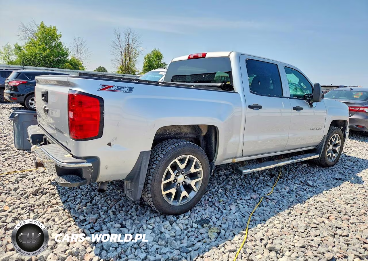 2014 Chevrolet Silverado K1500 Lt VIN:3GCUKREC5EG385612 - 3