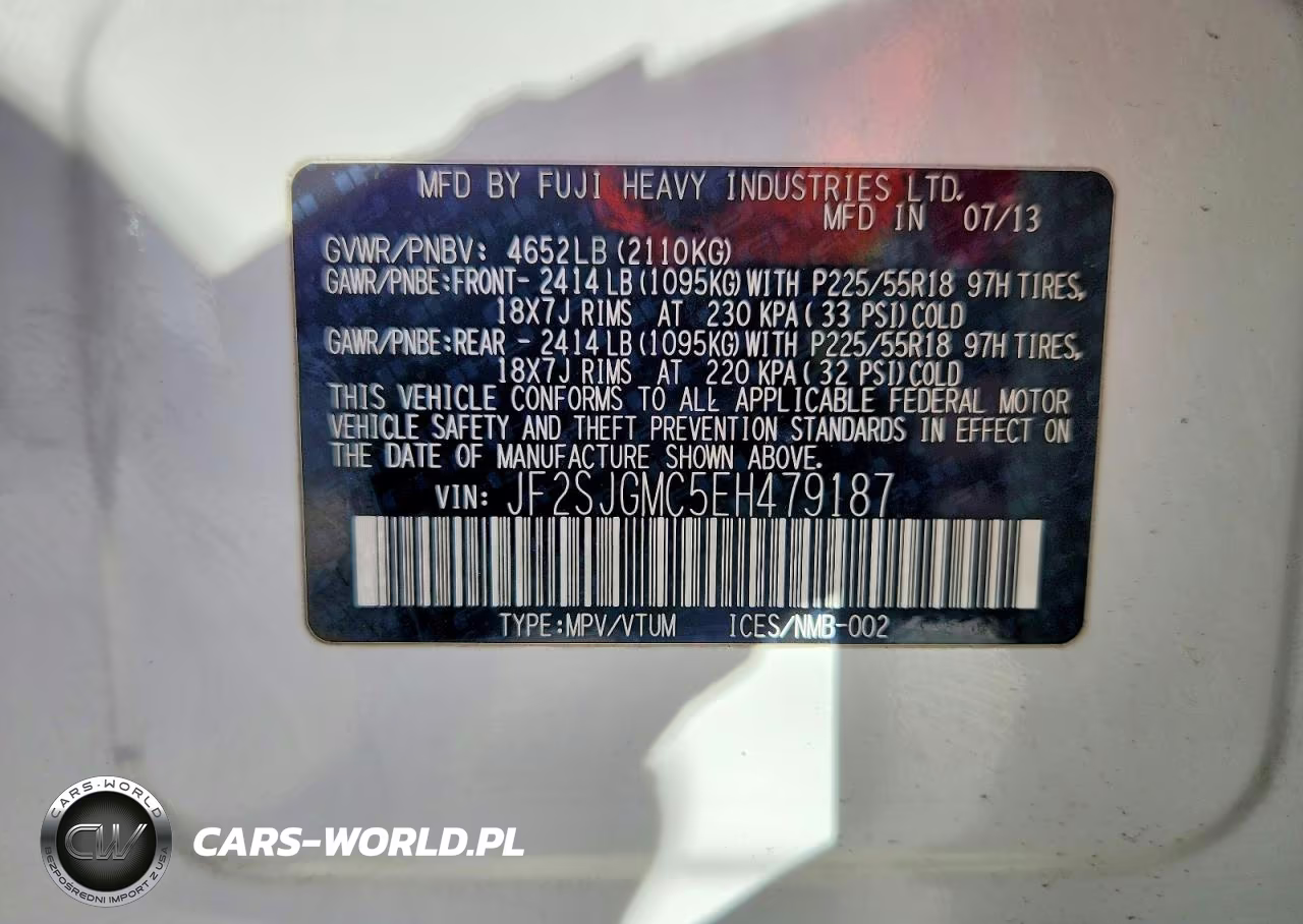 2014 Subaru Forester 2.0Xt Touring VIN:JF2SJGMC5EH479187 - 13