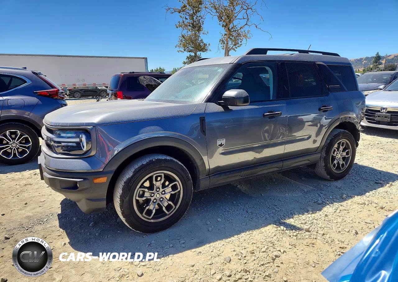 2022 Ford Bronco Sport Big Bend VIN:3FMCR9B6XNRD38078 - 1