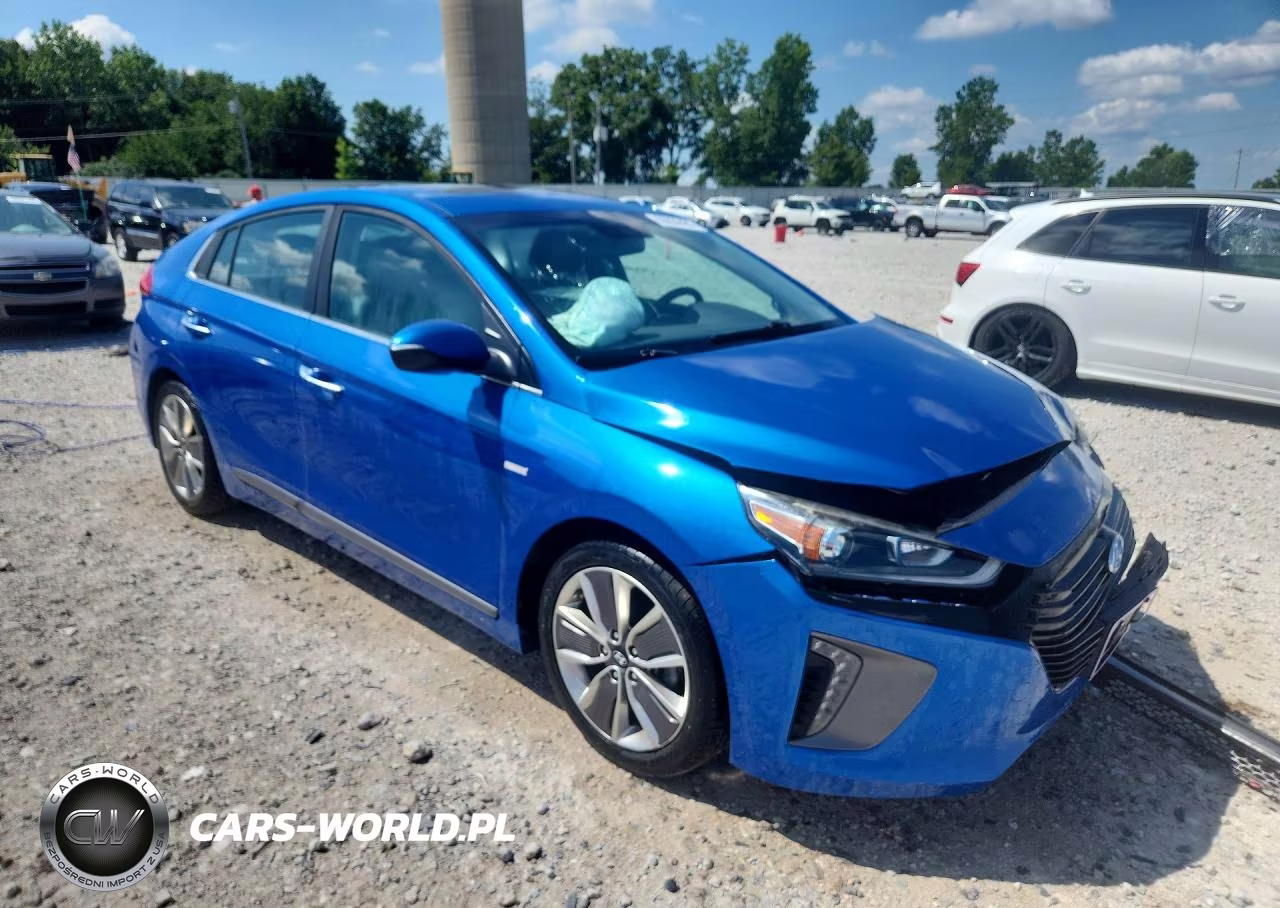 2018 Hyundai Ioniq Limited VIN:KMHC85LC7JU072277 - 4