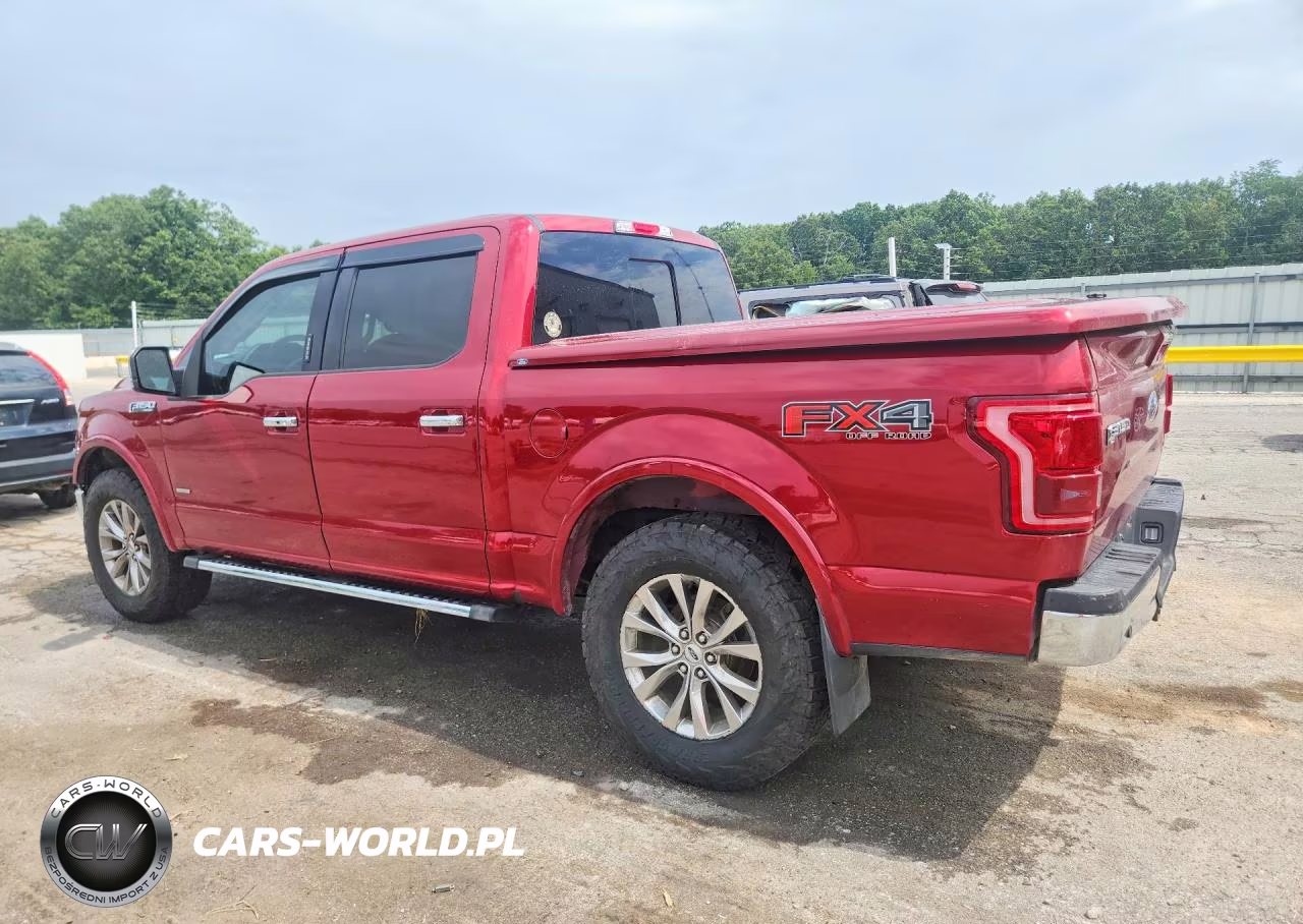 2016 Ford F150 Supercrew VIN:1FTEW1EG7GKD94501 - 2
