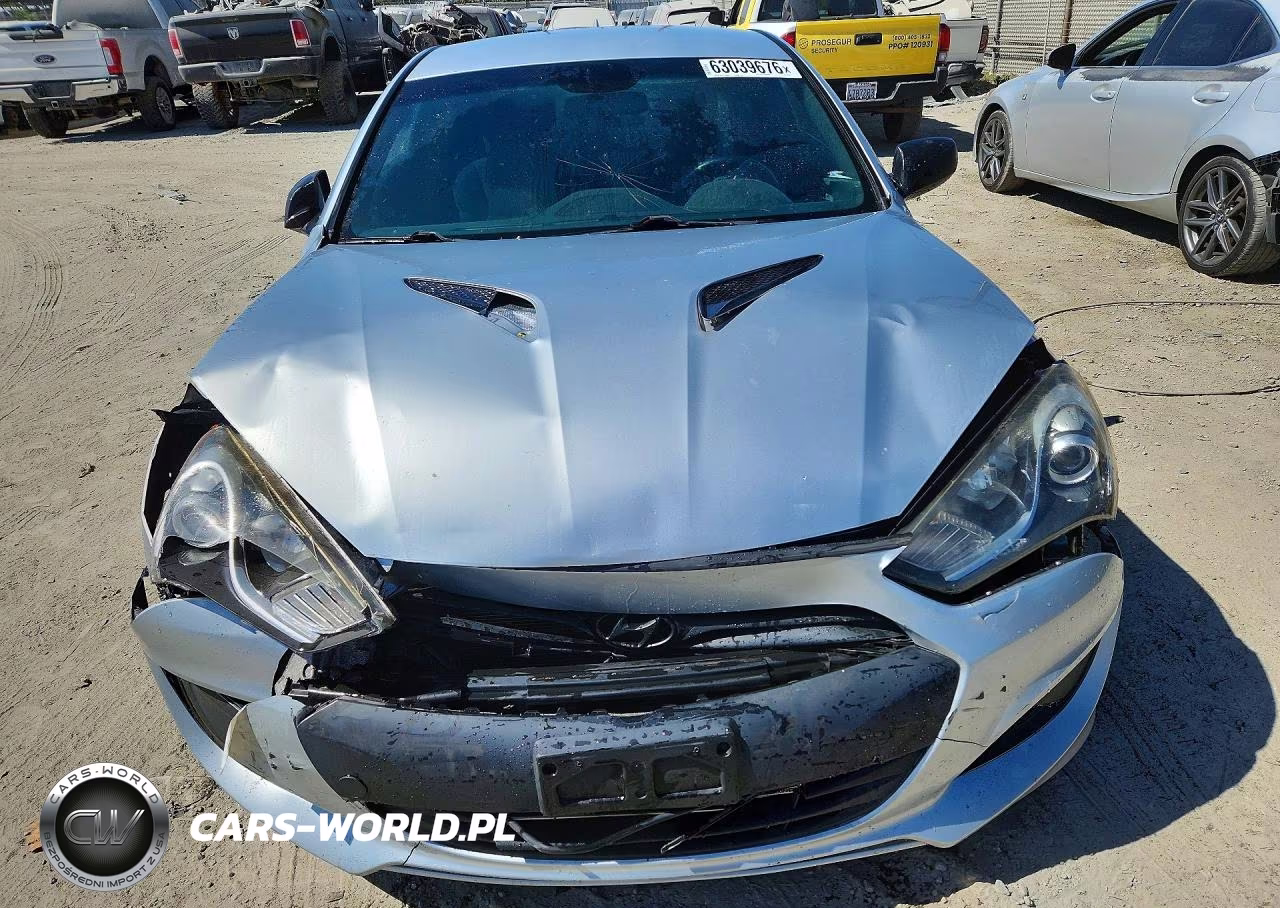 2013 Hyundai Genesis Coupe 2.0T VIN:KMHHT6KD4DU084671 - 5