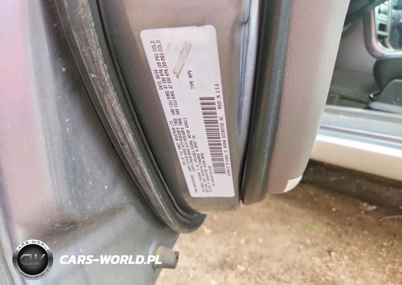 2005 Subaru Baja Turbo VIN:4S4BT63C155101000 - 12