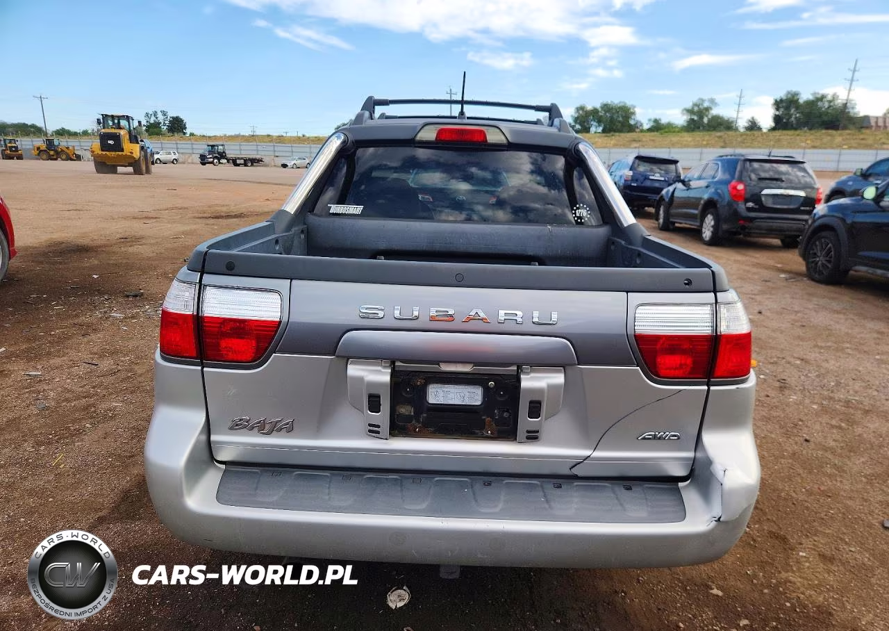 2005 Subaru Baja Turbo VIN:4S4BT63C155101000 - 6