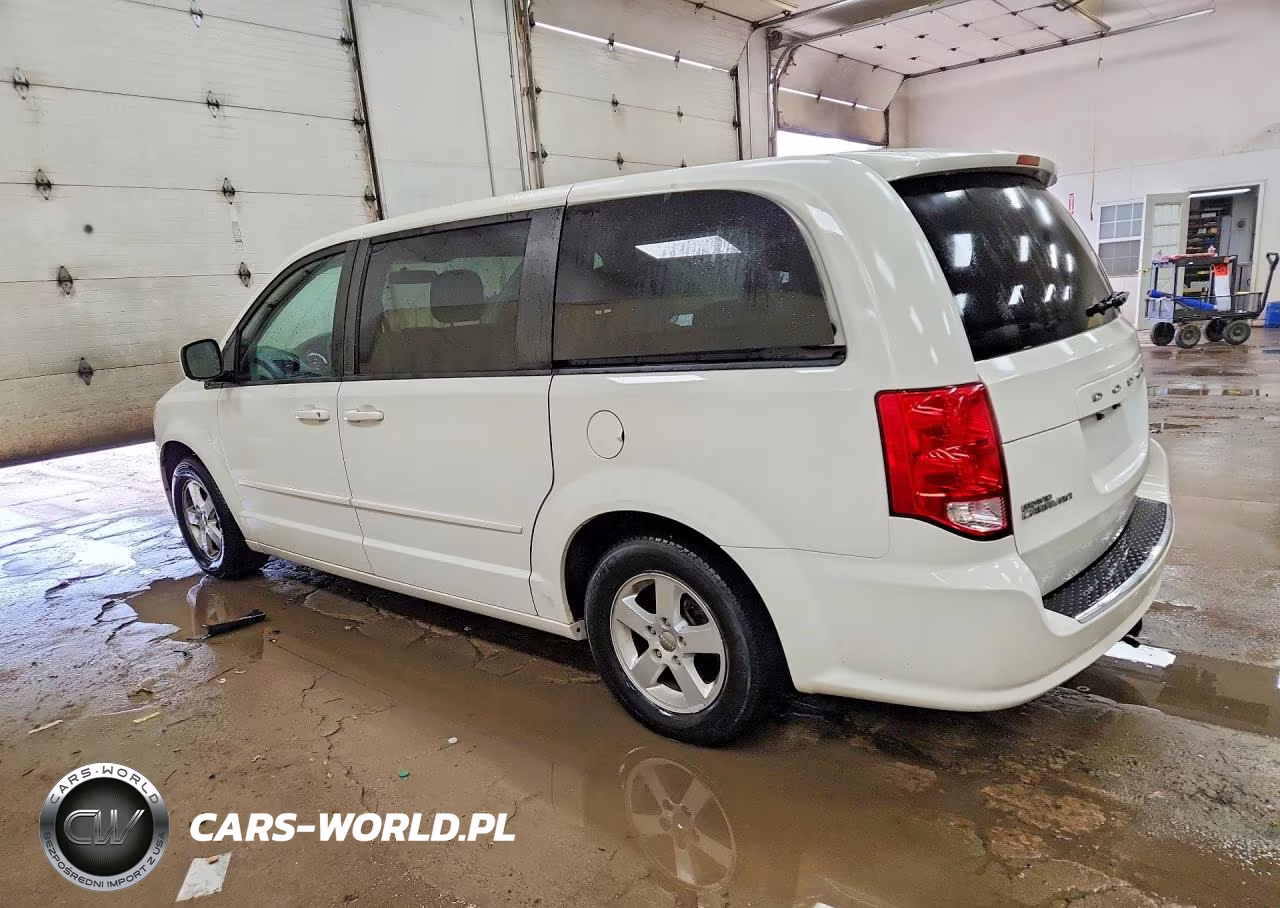 2012 Dodge Grand Caravan Se VIN:2C4RDGBG1CR268645 - 2