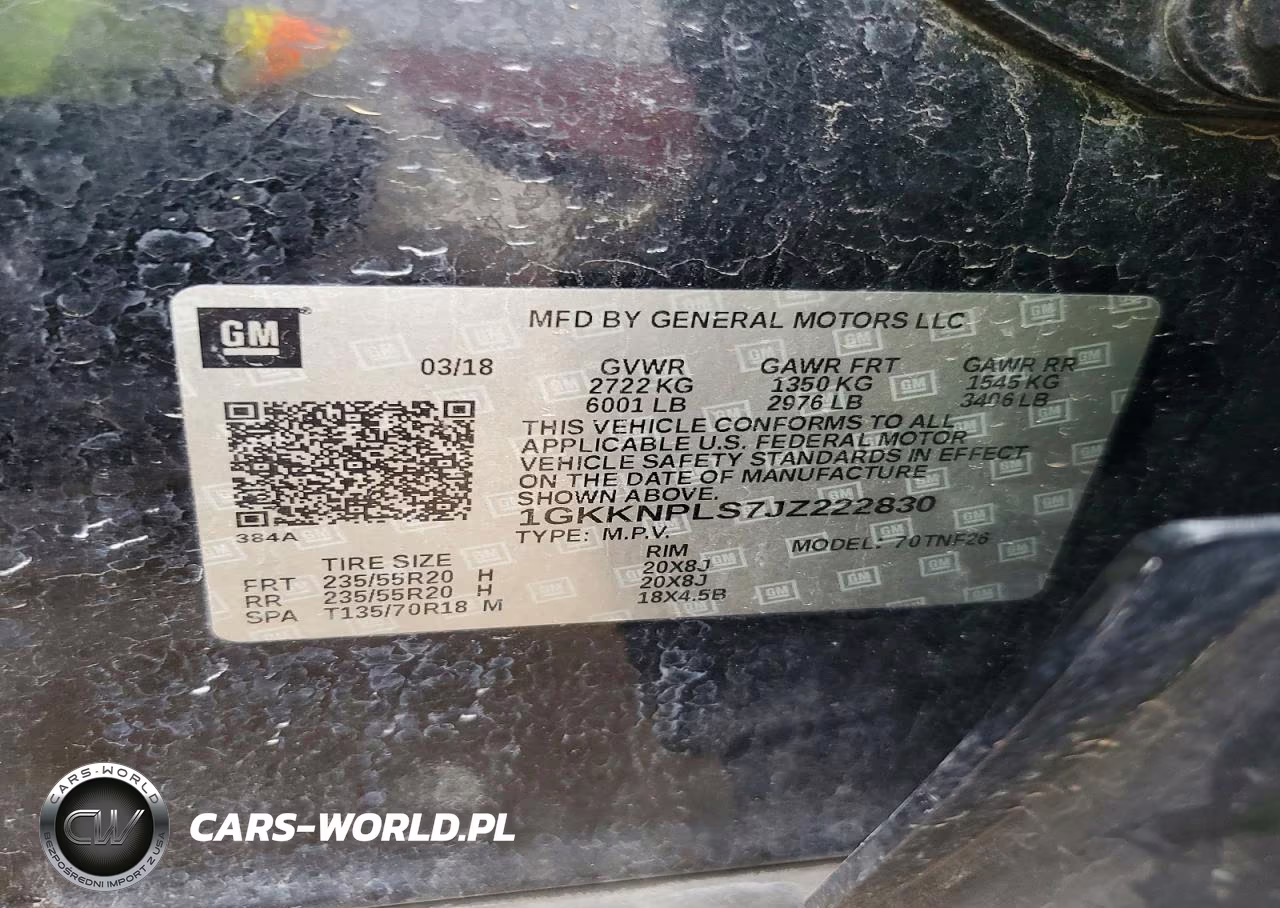 2018 GMC Acadia Denali VIN:1GKKNPLS7JZ222830 - 13