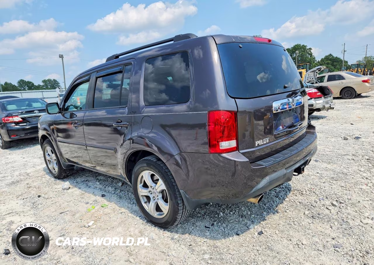 2015 Honda Pilot Exl VIN:5FNYF3H55FB017406 - 2