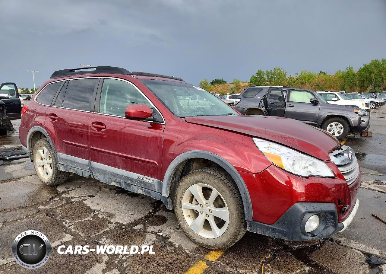 2014 Subaru Outback 2.5I Limited VIN:4S4BRBLC4E3300187 - 4