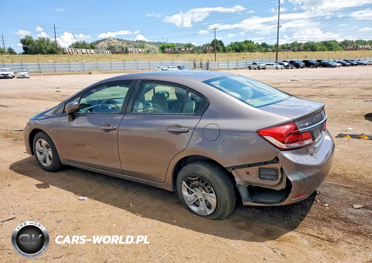 2015 Honda Civic Lx VIN:19XFB2F5XFE224055 - 2