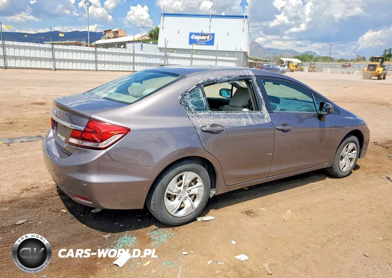 2015 Honda Civic Lx VIN:19XFB2F5XFE224055 - 3