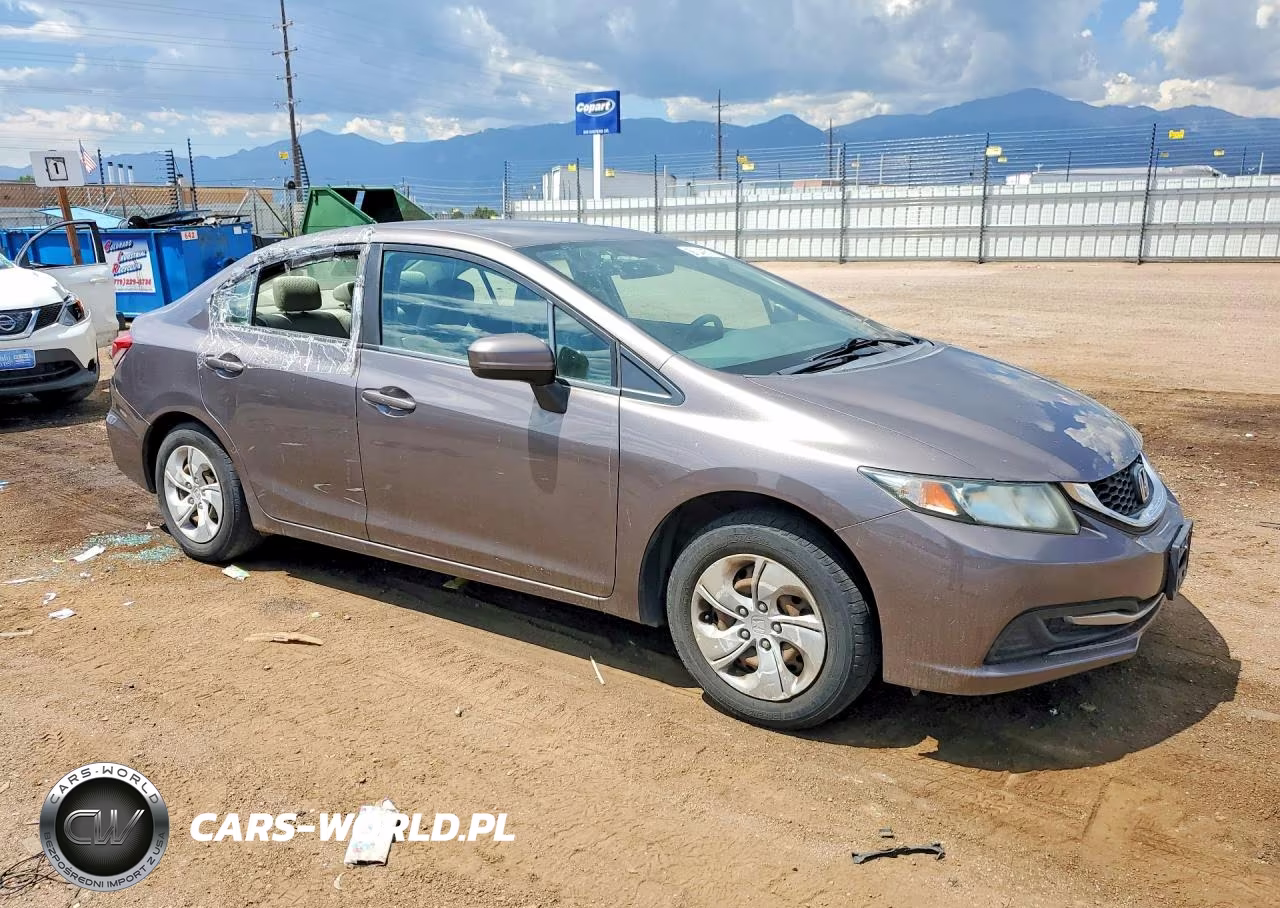 2015 Honda Civic Lx VIN:19XFB2F5XFE224055 - 4