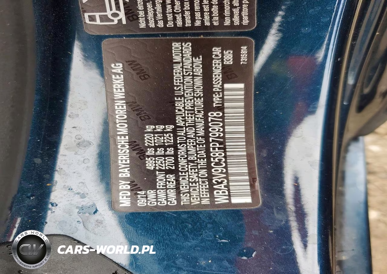 2015 BMW 428 Xi VIN:WBA3V9C58FP799078 - 12